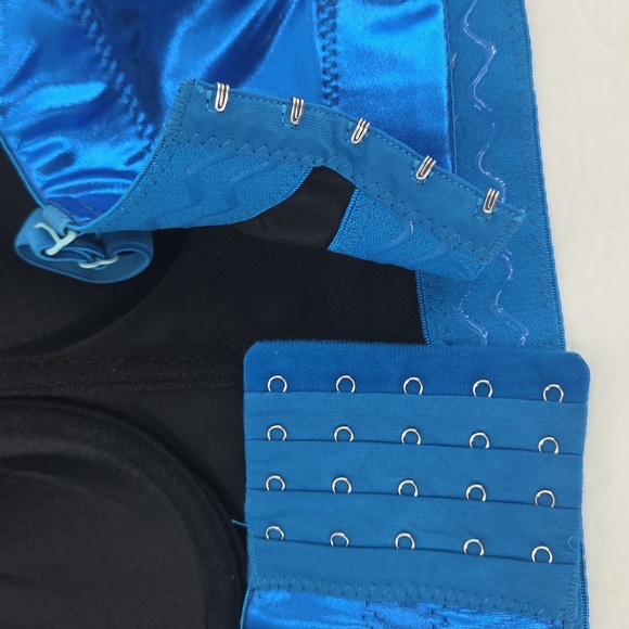 Steve Madden Shiny Blue Bra - Picture 3 of 5